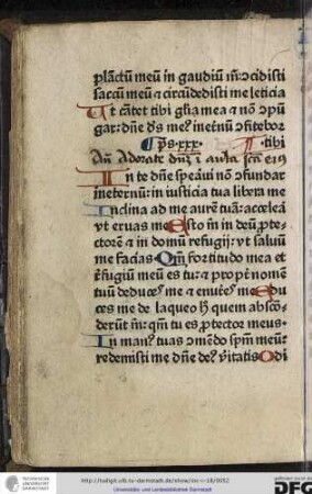 Psalmus xxx.