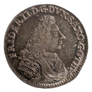 Münze, Doppelgroschen, 1717