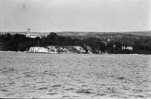 Galata [Varna]: Schloss Euxinograd vom Meer aus