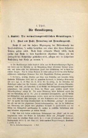 Das Polizeiverordungsrecht in Preußen : Verwaltungsrechtlich entwickelt u. dargestellt