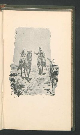 [Dibujo hombre y mujer a caballos]