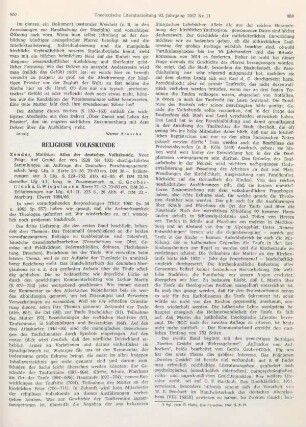 Religiöse Volkskunde