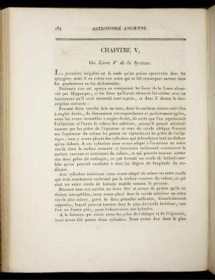 Chapitre V. - VII., Ou Livre V de la Syntaxe, Livre VI de la Syntaxe, Livre VII.