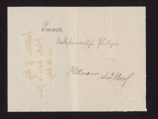 [Bibliotheks-Leihschein ?]