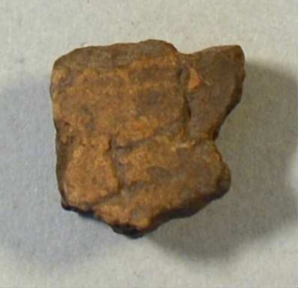 Fragment eines Gefäßes