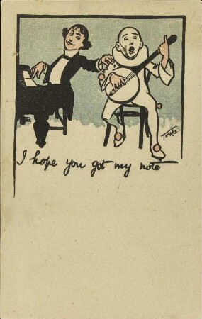 I hope you got my note