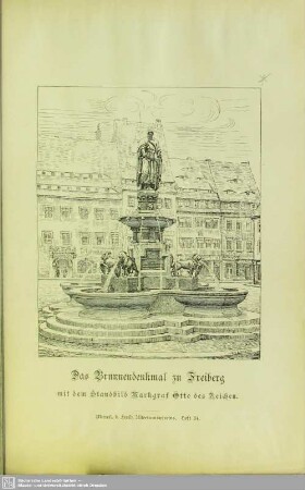 Das Brunnendenkmal auf dem Obermarkt