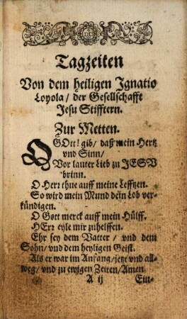 Tagzeiten