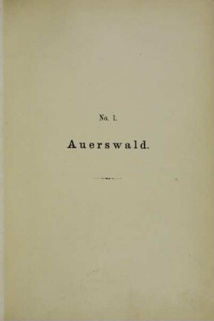 1. Auerswald
