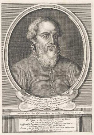 Bildnis des Charles du Moulin