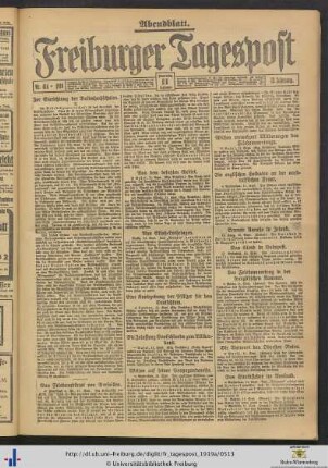 11.09.1919 (Abendblatt)