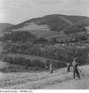 Thüringer Wald, Heuernte