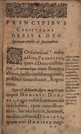 Pontificis Maximi Clementis VIII. anno 1598 Ferrariam petentis et ingredientis apparatus et pompa