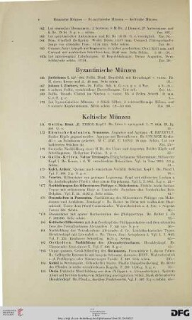 Byzantinische Münzen (Nr. 166-170)