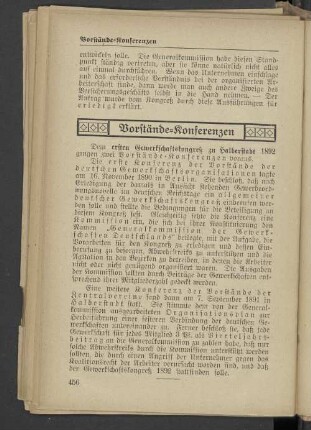 Vorstände-Konferenzen