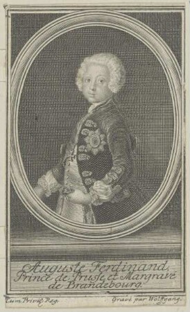 Bildnis des Auguste Ferdinand de Prusse
