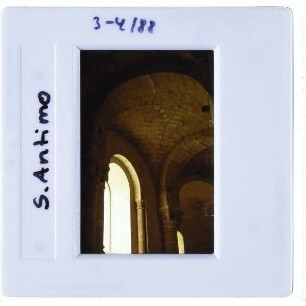 Castelnuovo dell'Abate, S. Antimo : Klosterkirche, Chorumgang