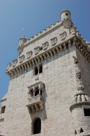 Lissabon, Festung Torre de Belem, 1515 zur Sicherung der Hafeneinfahrt erbaut