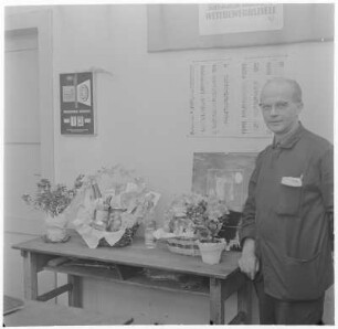Geburtstag Kollege Kuntzsch (18.03.1970); Auszeichnung Frauentag (20.03.1970)