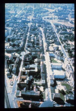 Diapositive: Oranienstraße, Naunynstraße, 1982