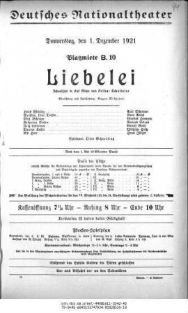 Liebelei
