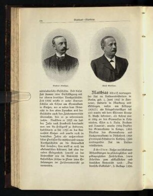 Matthias, Adolf