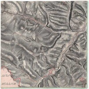 Werdau, Leubnitz, Langenbernsdorf, Langenhessen. Blatt 114 aus: Meilenblätter von Sachsen