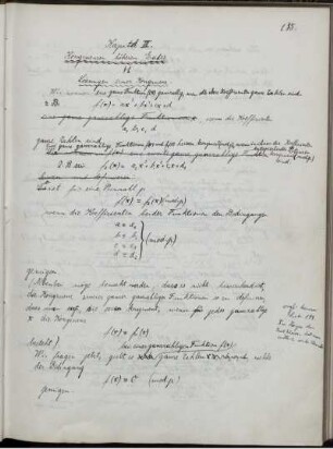 Kapitel III. Kongruenzen höheren Grades.