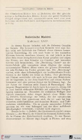 Italienische Malerei