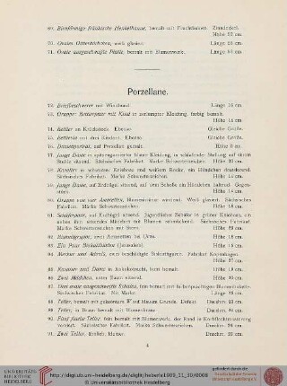 Porzellane (Nr. 72-240)