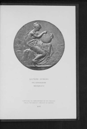Die Geographie Bronzeguss