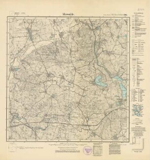 2083 (alte Nr.: 714) Miswalde, Meßtischblatt (4cm - Karte)
