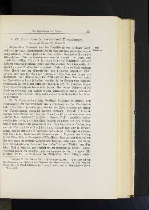 6. Die Operationen der Russen und Betrachtungen.
