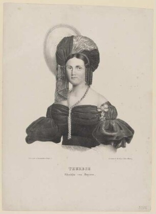 Bildnis der Therese von Bayern