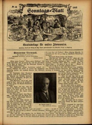 Ausgabe vom Sonntag, den 02. November 1913.