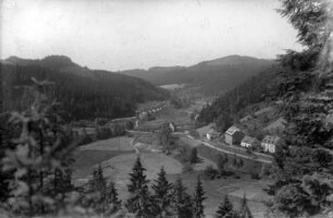 unterer Ortsteil Richtung Wolkenstein und Arnsfelder Straße