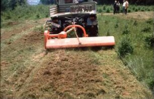 Fotografie: Umwelttechnik, Landschaftspflege, Mulchgerät