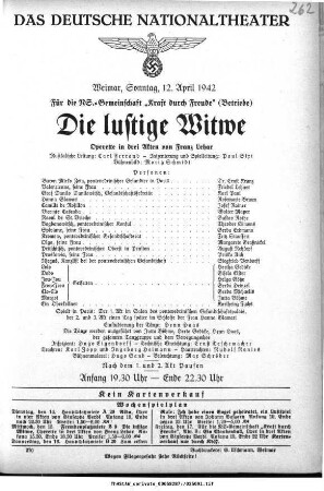 Die lustige Witwe