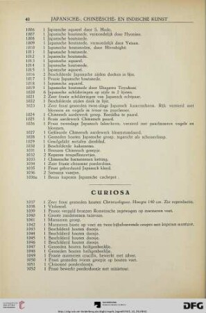 Curiosa (Nr. 1037-1157b)