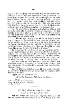 Beistand in Schulbausachen : [V. Elementarschulwesen]