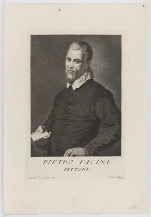Bildnis des Pietro Facini
