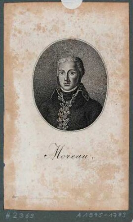 Bildnis Moreau, Jean-Victor-Marie Moreau, General