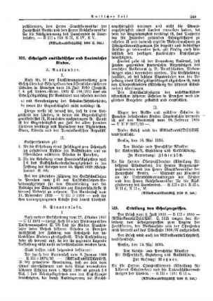 Schulgeld ausländischer und staatenloser Kinder : [Erziehung] ; [Für das Reich] ; [Amtliche Erlasse] ; [Amtlicher Teil]