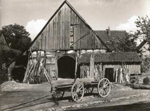 Wörderfeld. Bauernhof. Scheune