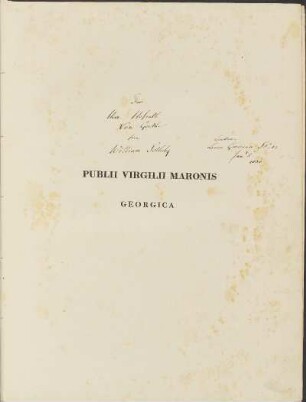 Georgica Publii Virgilii Maronis Hexaglotta