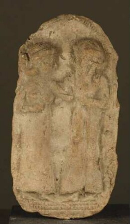 Relief. Mann und Frau