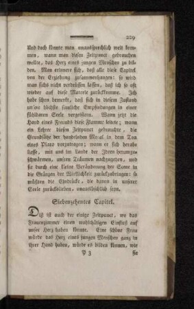 Siebenzehentes Capitel.