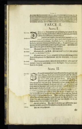 Farce II.