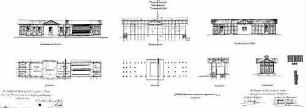 Bad Teinach: Nebengebäude Grundriss,Schnitte,Ansichten,Fundament
