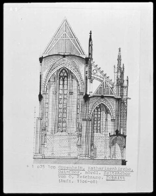 Oppenheim (Kreis Mainz-Bingen), Katharinenkirche, nördlicher Seitenchor